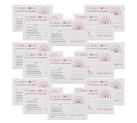 BESTOMZ Motivational Incentive Cards Paper Material 50pcs with Ample Space for Messages Classroom Management Tools to Reward Good for Parents in Early Education and First Grade