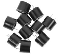 BESTOMZ Piezo Buzzer and Strong Penetrating Power for Abs Material 10pcs 5v Passive 42ohm Electronic Alarm Sound Automotive Electronic Equipment and Copiers