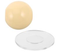 BESTOMZ Pool Cue Stroke Trainer Snooker Practice Tool with 16mm Hole Diameter, Precision Billiards Aiming Practice Aid for Beginners and Professionals, Includes Base for Cue Ball Stroke