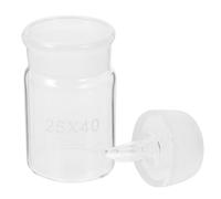 BESTOMZ Portable Glass Weighing Bottles for Lab Use, Multi-functional Reagent Bottles for Laboratory Samples and Experiments with Sturdy Design for Professional and Personal Use