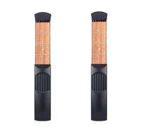 BESTOMZ Portable Pocket Guitar Chord Trainer Easy to Carry Guitar Practice Tool 6 String 4 Fret with Plastic Surface and Wood with Carrying Bag for Beginners