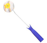 BESTOMZ Precision Paint Roller Brush for Wall Painting, Compatible with Latex and Oil-Based Paints, Cotton Thread Material, Plastic Frame, for Interior Corner Edging and Detailed Wall