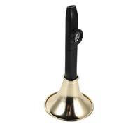 BESTOMZ Professional Metal Kazoo Trumpet Shaped Musical Instrument for Beginners and Teens, Lightweight and Portable with Storage Box, for Music Practice and Birthdays