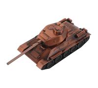 BESTOMZ Realistic Diecast Tank Model Metal and Plastic Military Figurine Vivid Realism Compact Design Shelf Decor Tabletop Tank Ornament Military Fans