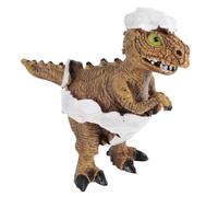 BESTOMZ Realistic Eco-friendly Aquarium Reptile Dinosaur Ornament Resin in and Decoration, Accessory Coffee Colour Cage Fish Tank Pet Suitable for Use