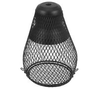 BESTOMZ Reptile Heat Lamp Shade Large Gourd-shaped Metal Mesh Cover Anti-scald Protector for Parrot Bird and Lizard Pet Heating Light Cage