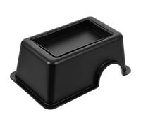 BESTOMZ Reptile Hideout Cave Plastic 6.69X4.33X2.76In Humidified Nest for Leopard Gecko Snake Turtle Habitat