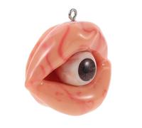 BESTOMZ Resin Halloween Eyeball Charms for Jewelry Making, Delicate and Beautiful Eyeball Pendants, Easy to Operate DIY Accessories for Halloween Jewelry and Scrapbooking Projects