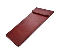 BESTOMZ Restaurant Menu Clipboard with Magnetic Clip, Brown Faux Leather Small Clipboard for Billing and Document Writing, Practical and Beautiful Design for Efficient Service