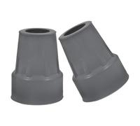 BESTOMZ Rubber Crutch Tips Non- Shock Absorbing Replacement Feet Pads Walking Sticks and Crutches 2pcs for for Disabled Adults