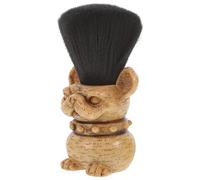 BESTOMZ Shaving Beard Brush for Men with Soft Nylon Bristles and Resin Handle, Versatile Neck Duster for Hair Cutting and Facial Cleansing, Built to Last Shaving Accessory