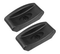 BESTOMZ Shock Absorbing Dumbbell Rack Saddles 2Pcs Semi-Solid Rubber Weight Stand Attachment for Home Gym Barbell Storage and Gym Organizers Compatible with Multiple Dumbbell Racks