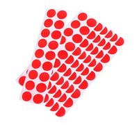 BESTOMZ Shooting Target Patches Adhesive Stickers Red 2cm Diameter 900pcs Paper Maximum Visibility and Instant Feedback for Accurate Shooting Practice for Indoor and Outdoor Use