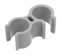 BESTOMZ Shower Chair Clip Transfer Bench Shower Holder Tool-Free Installation Plastic Bath Seat Bracket for Disabled Users Bathroom Safety