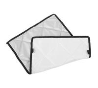 BESTOMZ Silver Polyester Insulated Food Transport Blanket Foldable Cover | Retains hot or cold temperature, helps keep food stable in transit, shields against dust and dirt, for BBQ parties and