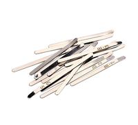 BESTOMZ Silver Steel Keys for 17 Note Kalimba African Mbira Thumb Piano Replacement Musical Keys Easy to Carry Finger Percussion Instrument