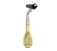 BESTOMZ Spring Loaded Stove Handle Replacement with Heat Resistant and Easy Installation Features Alloy Material for Home Fireplaces and BBQ Pellet Stoves Suitable for Modern Outdoor