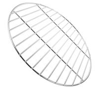 BESTOMZ Stainless Steel Fountain Basin Grate for Pebbles and Basins, Circular Open Grid Style Polished Corrosion-resistant Finish, Lasting Stability for Garden Water Installations