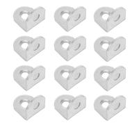 BESTOMZ Standardized Mounting Holes Stainless Steel 40pcs 90 Degree Right Angle Brackets Thickened L Shape Corner Braces for Woodworking and Wall Shelf Support for Homes and DIY