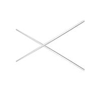 BESTOMZ Titanium Chopsticks Reusable Round Chopsticks for Japanese Restaurant and Takeaway Food, Portable Lightweight Flatware Made of Sturdy Titanium, Easy to Wash and Handle