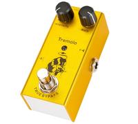 BESTOMZ Tremolo Guitar Effect Pedal with Rate and Depth Controls True Bypass Design Mini Size for Electric Guitar Simulation Classic Tube Amplifier Sound