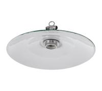 BESTOMZ Vintage Enamel Hanging Lampshade for Ceiling Lamp, 30cm Round Light Shade with Rainproof Construction and Versatile Application, for Patio and Courtyard Outdoor Lighting
