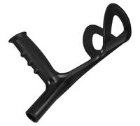 BESTOMZ Walking Cane Handle Cane Grip Replacement Pp Black 22mm Pipe Diameter with Built-in Elbow Support Elderly Patients with Mobility Challenges