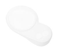 BESTOMZ Waterproof Silicone Display Cover for Electric Scooter Control Panel, White Protective Instrument Cover Preventing Screen Malfunctions with Easy Installation for Night Rides