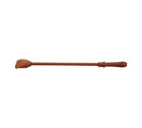 BESTOMZ Wood Back Scratcher with Nonslip Grip and Solid Wood Construction, Small Manual Back Scratcher for Elderly Men and Women, Portable Itch Relief and Body Massage Tool