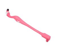 BESTOMZ Wood Carving Back Scratcher with Long Handle for Itching Relief and Relaxation, Composite Material Body Massager Suitable as Gift for Birthday and Holiday