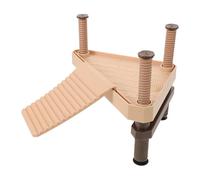 BESTOMZ Wooden Turtle Basking Platform Ladder and Floating Terrace for Turtle with Easy Climbing Feature as A Rest Stand and Feeding Accessory Suitable for Lizards and Frogs