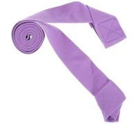 BESTOMZ Yoga Strap Cotton Yoga Mat Carrier Strap Adjustable Stretching Band and Gym Training with Shoulder Support Purple