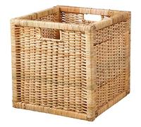 BestOnlineDeals01 BRANÄS Basket, Rattan, 32x34x32 cm for home & office use. Storage boxes & baskets. Small storage & organisers