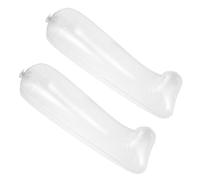 BESTonZON 1 Pair Boot Shaper Knee High Boot Tree Elegant Thickened Pvc Lightweight for Men Women Travel 11.81x5.43x0.04in