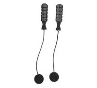 BESTonZON 1 Pair Cordless Weighted Jump Rope Mute Fitness Ropes for Indoor Exercise with Skid Handle for Adults for Endurance Training