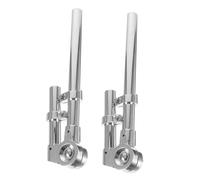 BESTonZON 1 Pair Drum Stand Lightweight Percussion Instrument Bracket for Concerts Sessions Durable Compact Tom Drum Holder Replacement