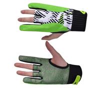 BESTonZON 1 Pair Professional Slip Bowling Gloves Durable Silicone Fingerless Sports Gloves Green for Enhanced Grip and Comfort Bowling Games