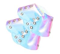 BESTonZON 1 Pair Skate Toe Guards Durable Protective Covers for Roller Skates Lightweight and Portable Compatible with Skating Shoes Easy to Match with Your Style