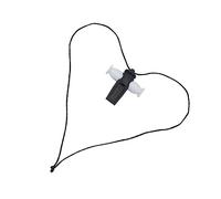 BESTonZON 1 Pc Children's Orff Samba Whistle Plastic Black White Safe Musical Toy for Kindergarten Parties Dance and Festivals