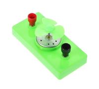 BESTonZON 1 Set DIY Solar Powered Silent Motor Stem Educational for Experiments Learning for Science Projects Creative Play Safe Materials for Boys