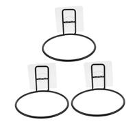 BESTonZON 1 Set Dog Feeding Bowl Mounted Feeder Holder for Cats and Dogs Durable and Design Prevents Spills Punch Installation for Pet Food and Water