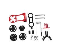 BESTonZON 1 Set Lightweight Mountain Bike Flashlight Bracket Clip Compatible with Handlebars Easy to Install Computer Holder for Belliteng Code Watches