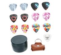 BESTonZON 1 Set Medium Pick Ukelele Pick Electric Guitar Pick Wall Mounted Gold Lamp Shades Folk Guitar Pick Guitar Picks Thin Guitar Playing Picks Ukulele Replacement Parts Celluloid