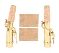 BESTonZON 1 Set Saxophone Straight Neck Soprano Sax Neck Sax Bend Neck Saxophone Replacement Neck Soprano Saxophone Neck Saxophone Neck Replacement Soprano Saxophone Accessories