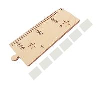 BESTonZON 1 Set Stitching Ruler Height Measurement Ruler Wall Height Ruler Wall Growth Chart Kid Measurement Height Ruler Height Growth Wall Ruler Height Growth Ruler Wooden Ruler Board
