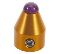 BESTonZON 1 Set Tuning Fork Feet Screw Aluminium Alloy Base Enhanced Meditation Support 8mm Amethyst Face Universal Tuning Fork Handle Part