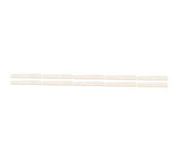 BESTonZON 10 Pcs String Four String Bass Nut Guitar Pre- Slotted Bone Nut Ox Bone Guitar Bridge Saddle Replacements Ox Bone Guitar Bridge Saddles Guitar Bridge Adjustment Nut Beef Bone