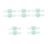BESTonZON 10 Pcs Study Silent Lock Set Refrigerator Locks Finger Pinch Guard Door Muffler Door Bumpers for Slamming Door Slam Stopper Bedroom Door Quiet Door