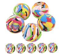 BESTonZON 10 Pcs Wear-resistant Golf Practice Balls Elastic Sponge Small Training Balls for Indoor and Outdoor Swing Practice Suitable for Boys and Girls and Professional Training