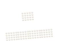 BESTonZON 100 Pcs Guitar Tone Fretboard Stickers Guitar Dot Marker Fingerboard Dots Inlays Mark Point Guitar Stickers Fretboard Guitar Fretboard Marker Music Instrument Inlay Dots Shell